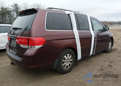 2008 Honda Odyssey Ex из США, поврежденный, VIN 5FNRL38418B046831